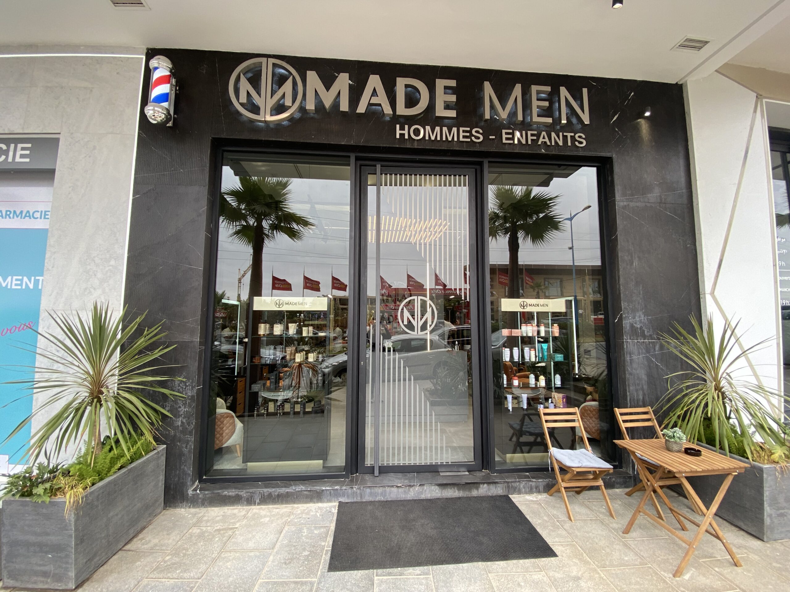 Made Men Barber Shop — entrance
