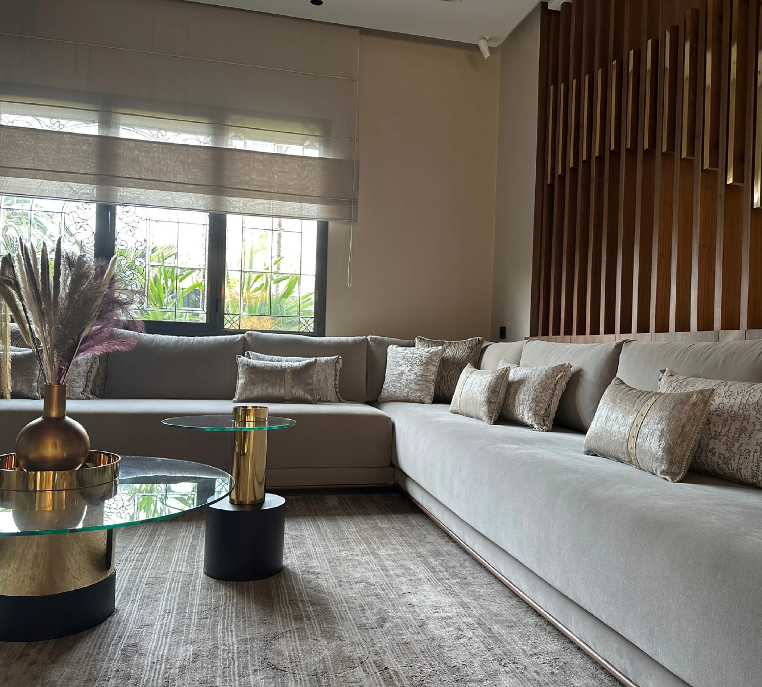 Full villa open-plan view