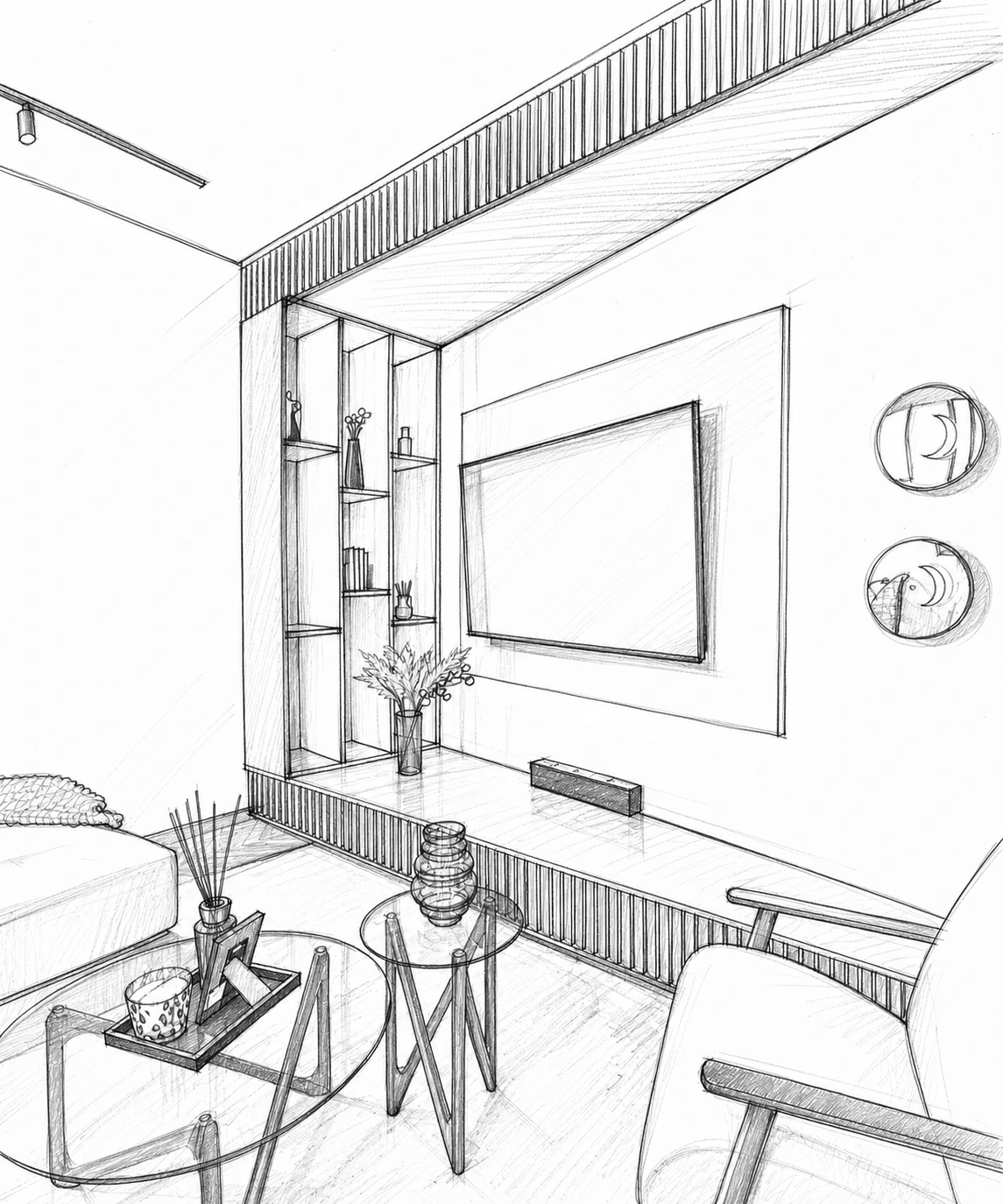 Architectural sketch — initial vision